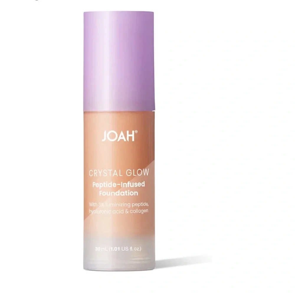 MN010 JOAH Crystal Glow Peptide-Infused‎ Foundation - Light Medium Neutral